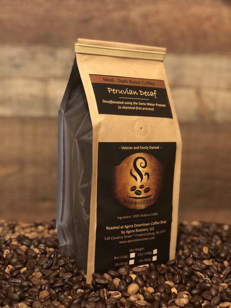 Peruvian Decaf, Medium-Dark Roast