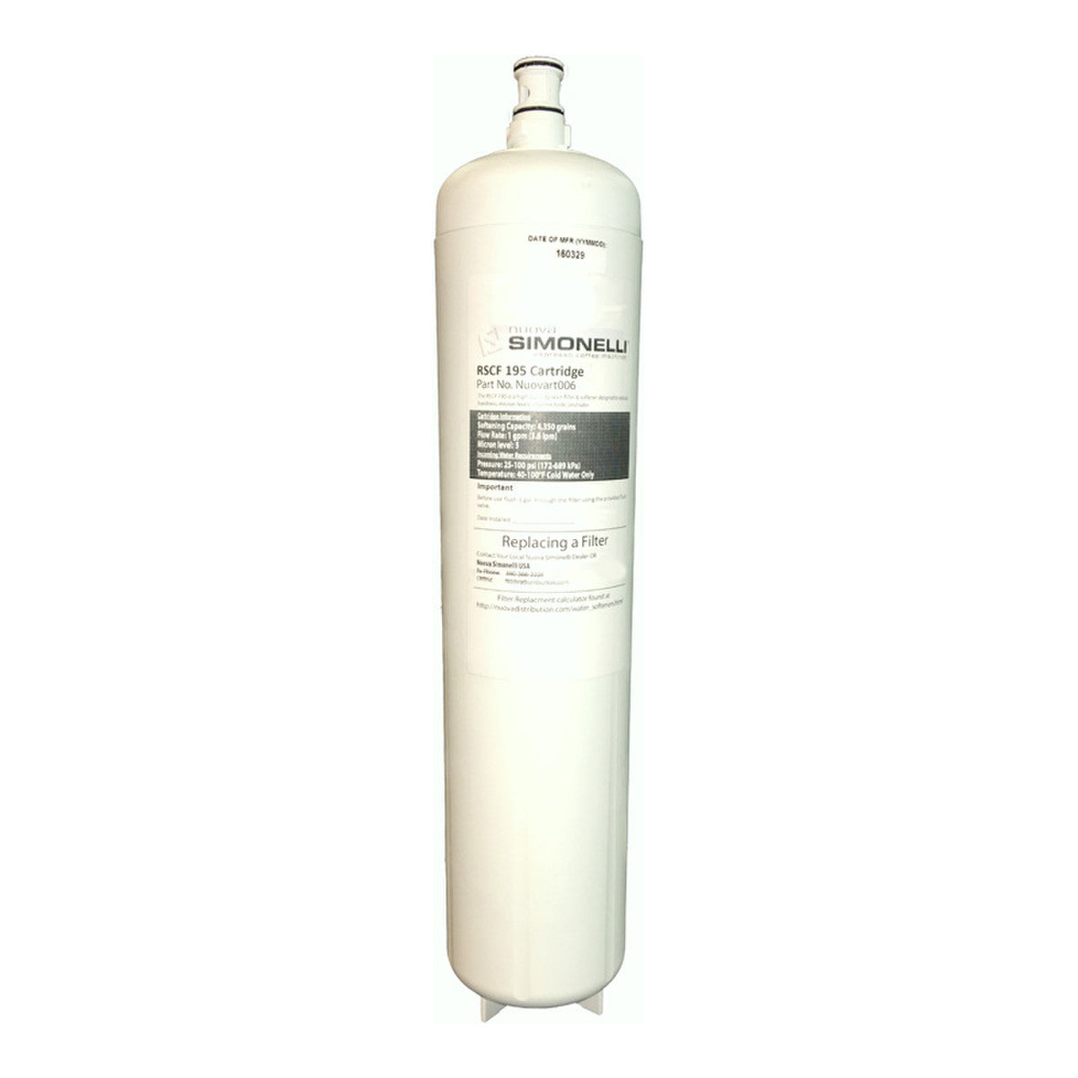 Standard Capacity Filtration System (both filter and water adapter head)