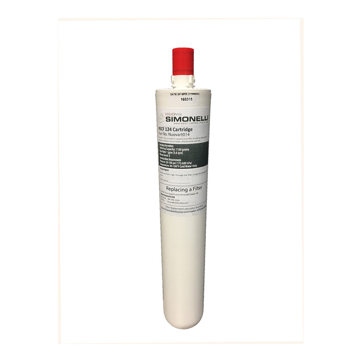 Small Capacity Filtration System (both filter and water adapter head)