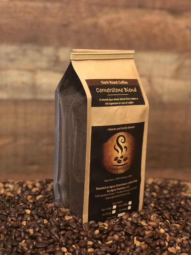 Cornerstone Espresso Blend, Dark Roast (new blend)