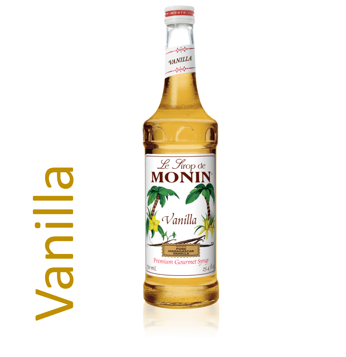 Monin Premium Vanilla Syrup - 750 ML