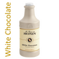 Monin White Chocolate Sauce - 64 fl. oz