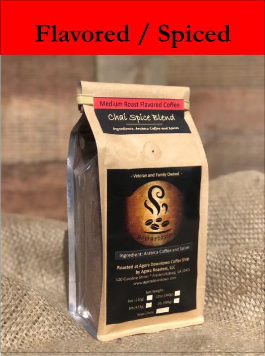 Chai Spice Coffee, Medium Roast (ground)